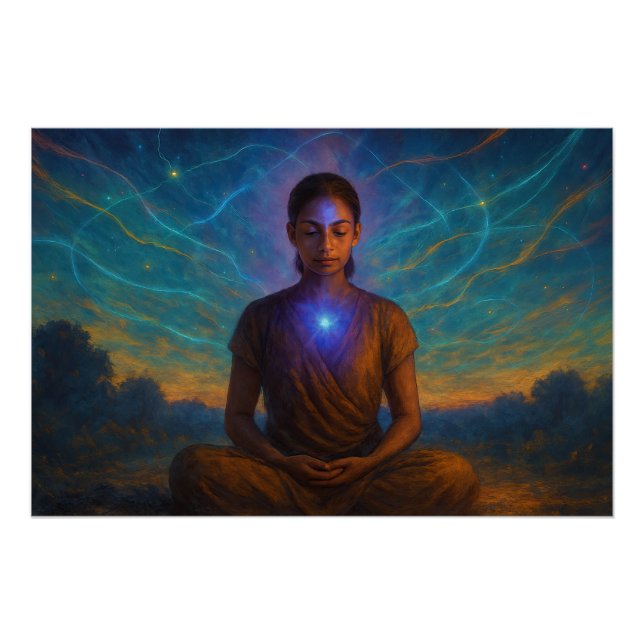 Poster Comment développer la voyance et la vision intérie (Devant)