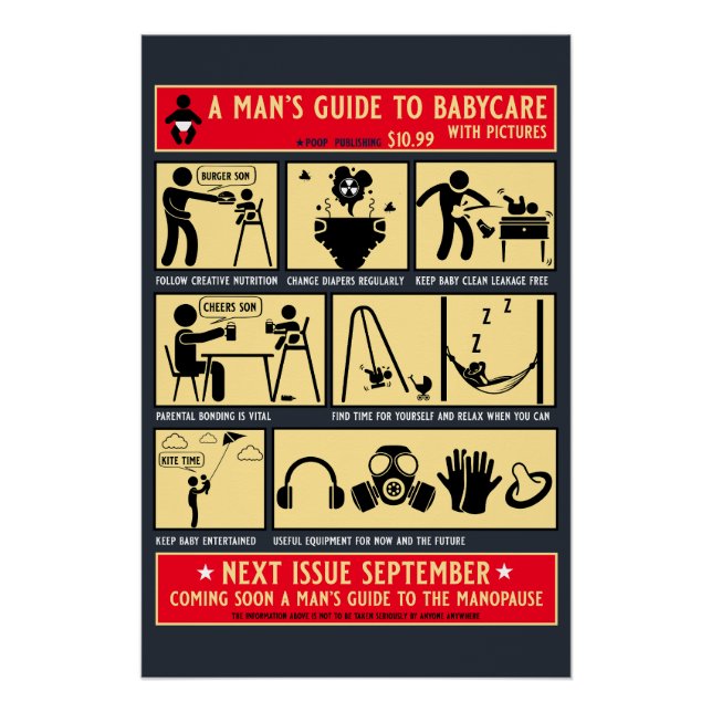 Poster Comment Être Un Père Guide (Devant)