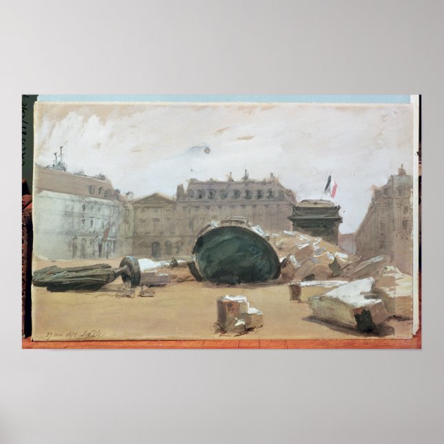 Poster Commune Paris (Devant)