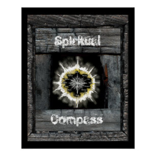 Poster Compas spirituel