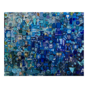 Poster Composants de jeu de carte