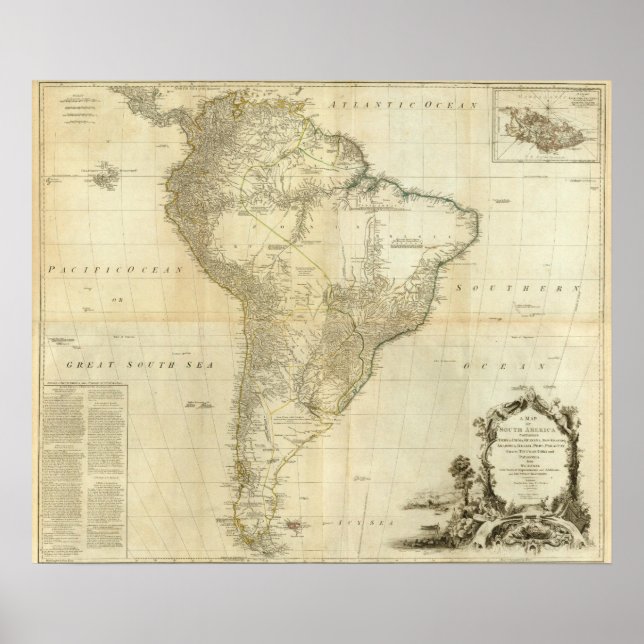 Poster Composite South America (Devant)