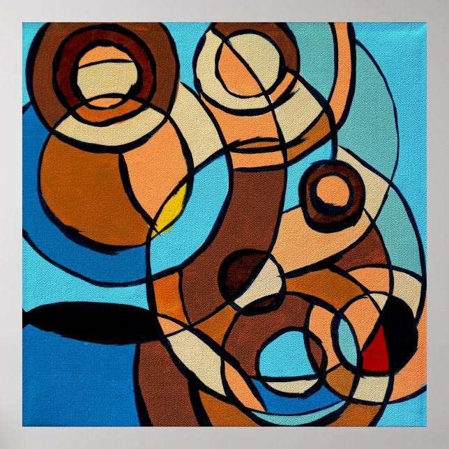 Poster Composition #32 par Michael Moffa (Devant)