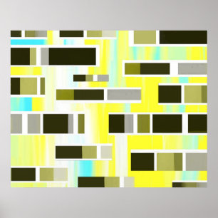 Poster Composition Abstraite