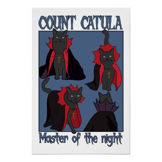 Poster Comte Catula Maître de la Nuit (Devant)