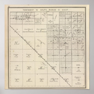 Poster Comté de Fresno, Californie 14