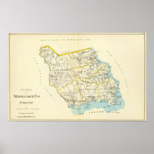 Poster Comté de Middlesex S