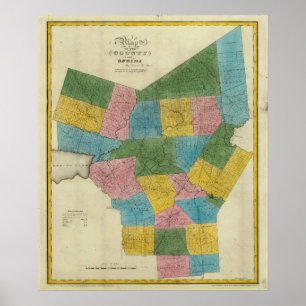 Poster Comté d'Oneida