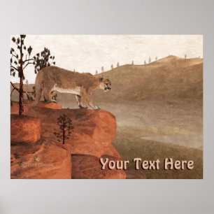 Poster Concentration - Cougar