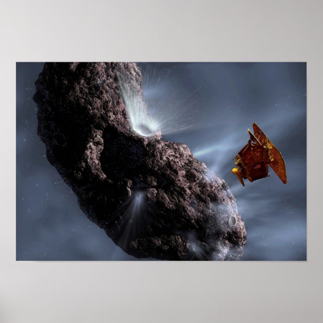 Poster Concept artistique de Deep Impact's Encounter (Devant)