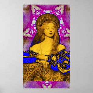 POSTER CONCEPTEUR DE COSTUME DE VANITY BEAUTY FASHION