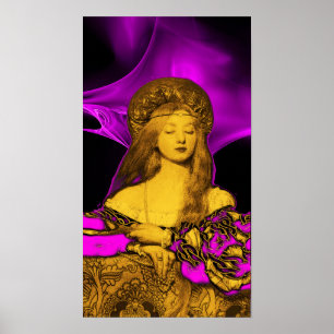 POSTER CONCEPTEUR DE COSTUME DE VANITY BEAUTY FASHION