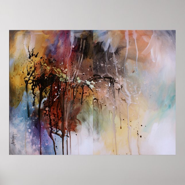 Poster Conception abstraite (Devant)