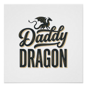 Poster Conception de chemise à gravure vintage Daddy Drag