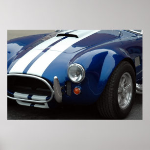 Poster conception de voiture de sport