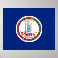 Conception du drapeau de l'État de Virginie