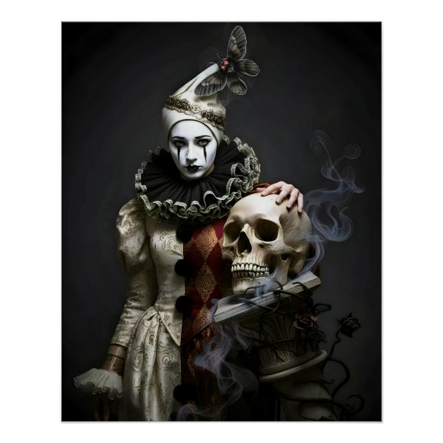 Poster Conception gothique romantique sombre (Devant)
