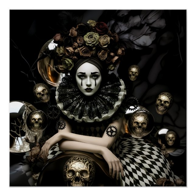 Poster Conception gothique romantique sombre (Devant)