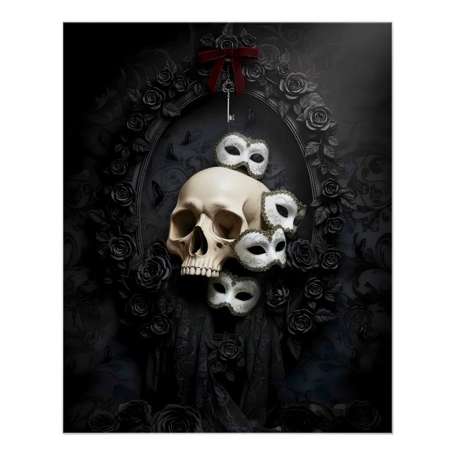 Poster Conception gothique romantique sombre (Devant)