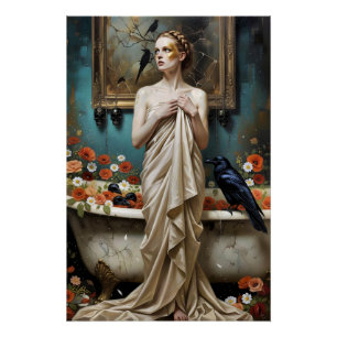 Poster Conception gothique romantique sombre
