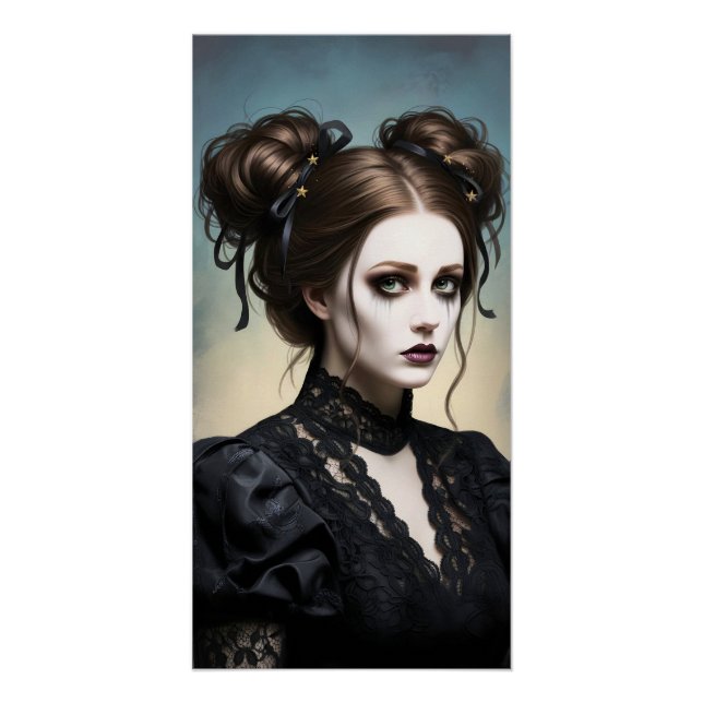 Poster Conception gothique romantique sombre (Devant)