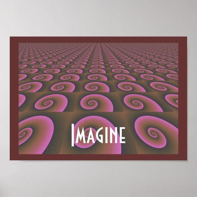 Poster Conception imaginée par la pensée créative - Imagi (Devant)