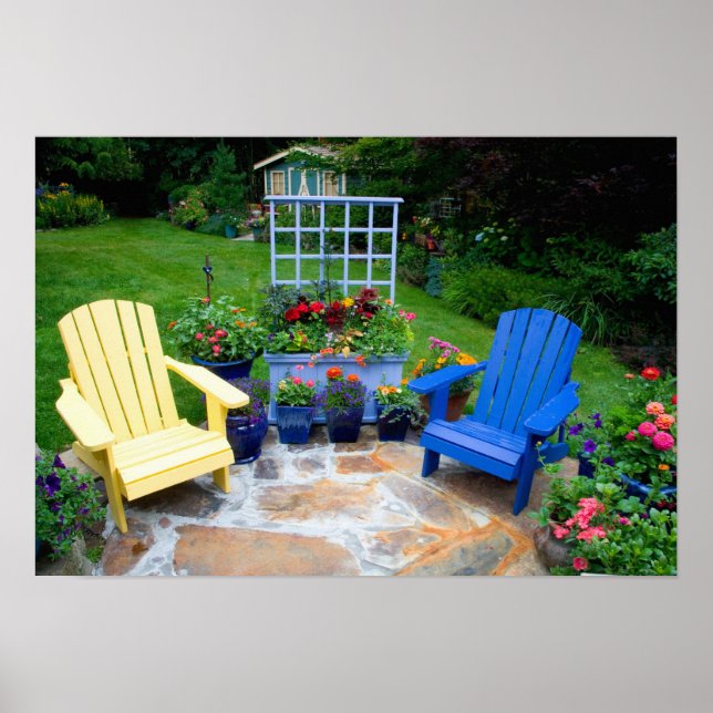 Poster conceptions de jardin dans notre Jardin Sammamish, (Devant)