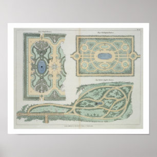 Poster Conceptions pour le Français, le vieil anglais