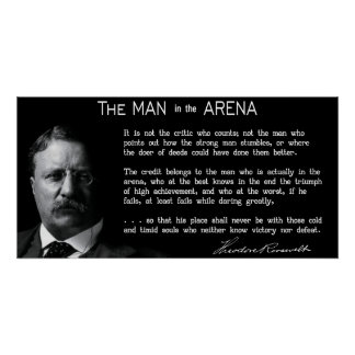 Poster Concise MAN dans le discours ARENA 1910