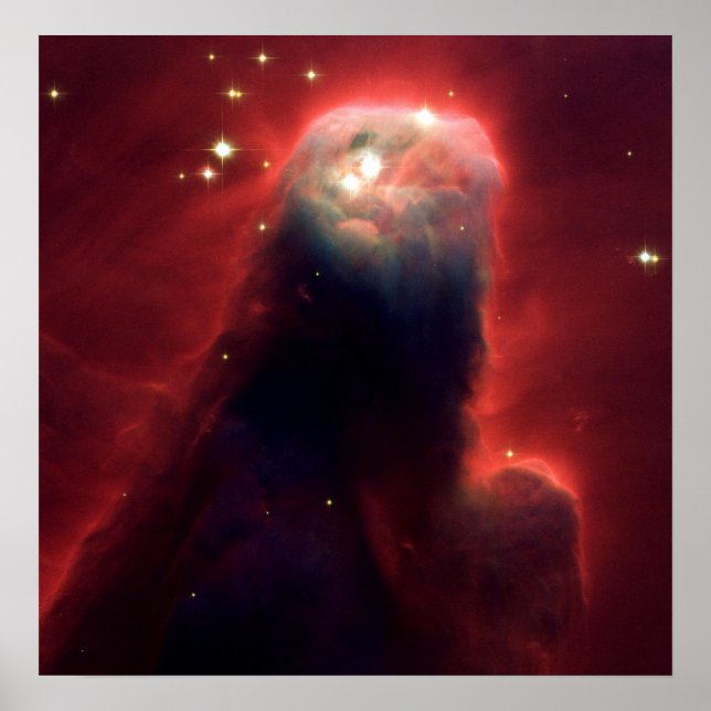 Poster Cone Nebula (télescope Hubble) (Devant)