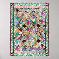 Poster "Confetti Quilt"