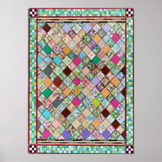 Poster "Confetti Quilt"