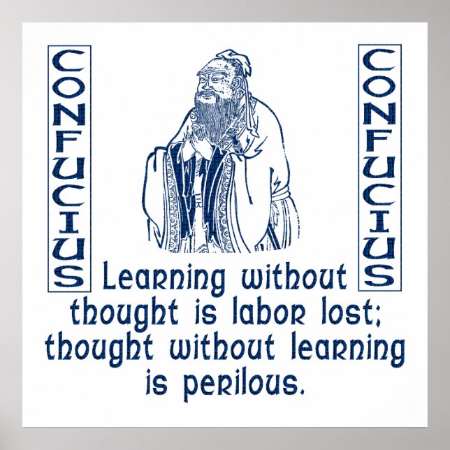 Poster Confucius (Devant)