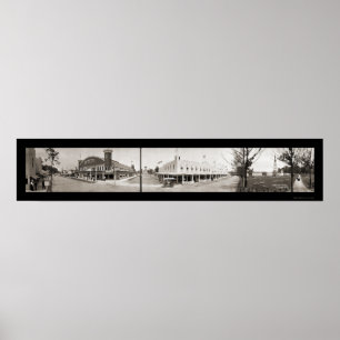 Poster Conneaut Lake Park PA Photo 1909