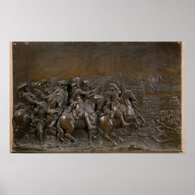 Poster Conquête de Franche-Comte en 1674, vers 1686 (Devant)