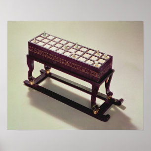 Poster Conseil de jeu, de la tombe de Tutankhamun