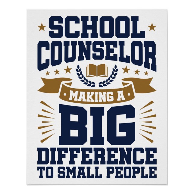 Poster Conseil scolaire Faire une grande différence Petit (Devant)