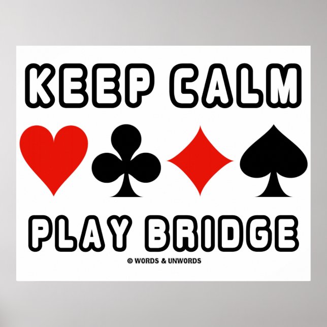 Poster Conserver le pont de jeu calme (quatre costumes de (Devant)
