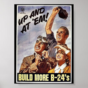 Poster Construisez plus de B-24
