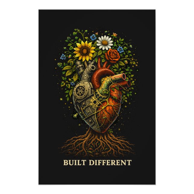 Poster Construit Différemment (Devant)
