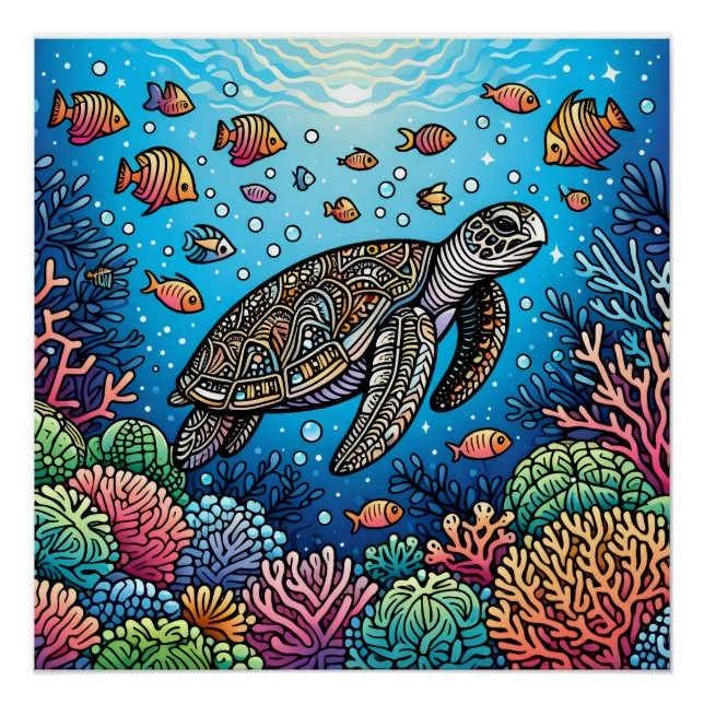 Poster Contes de tortues (Devant)