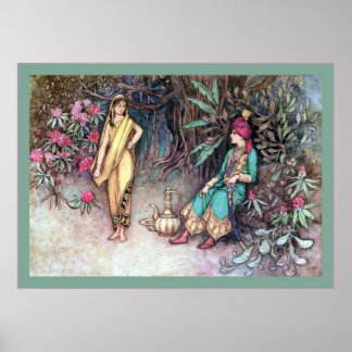 Poster Contes populaires du Bengale ~ Art Vintage