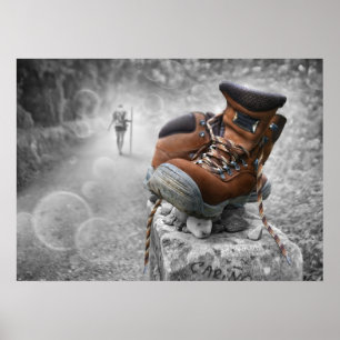 Poster Continuer à marcher