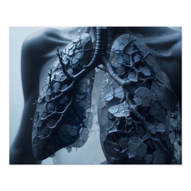Poster Contraste pulmonaire communautaire (Devant)