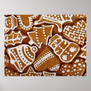 Poster Cookies Ginger de Noël