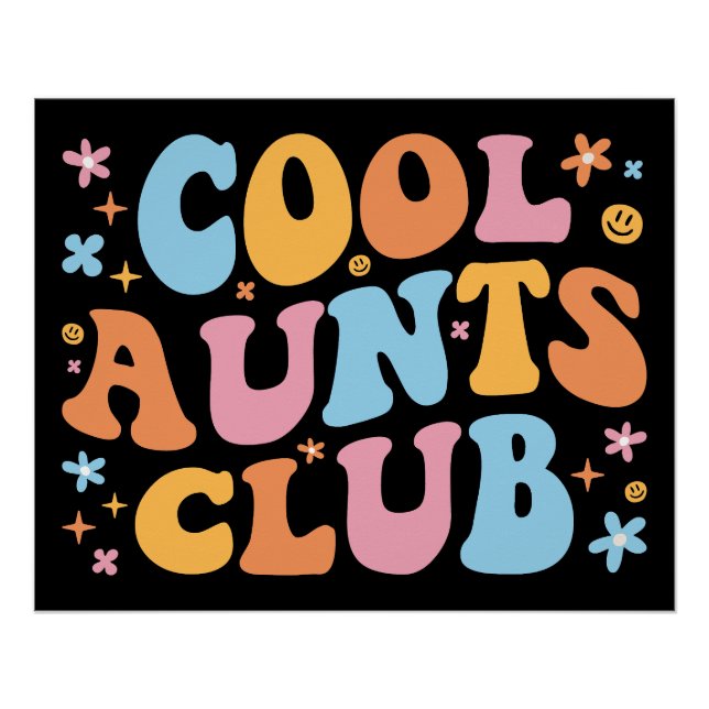Poster Cool Aunts Club III (Devant)