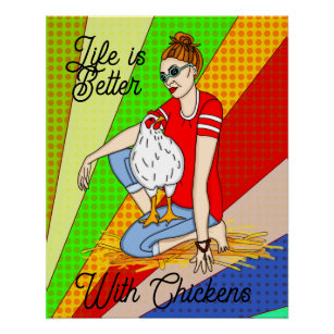 Poster Cool Chicks   Poulet
