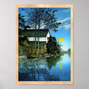 Poster Cool oriental japonais classique décor peinture