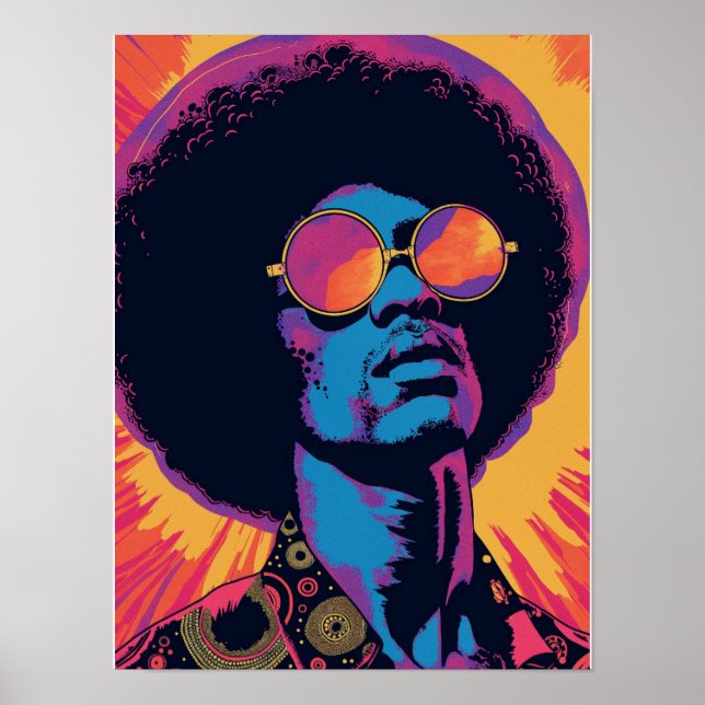 Poster cool/Rétro (Devant)