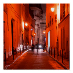 Poster Cool, urbain, moderne photo de la vie parisienne